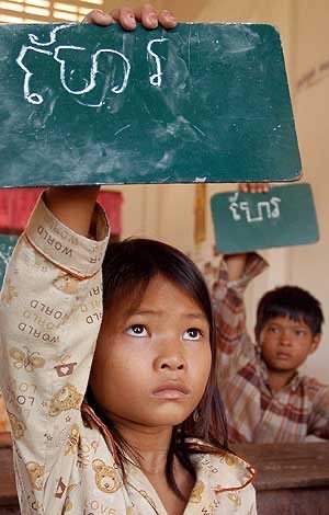 Protección de la infancia en Camboya