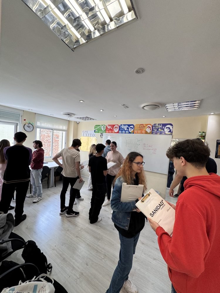 Sesión de formación del equipo