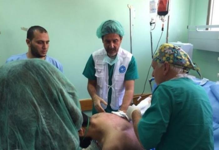 Atención quirúrgica de emergencia en Gaza